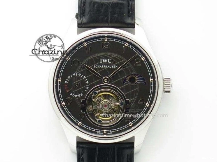 MIROTIME 0412 EasyCare Portuguese Real PR IW500705 ZF 1:1 Best Edition On Blue Leather Strap A52010 V 7310